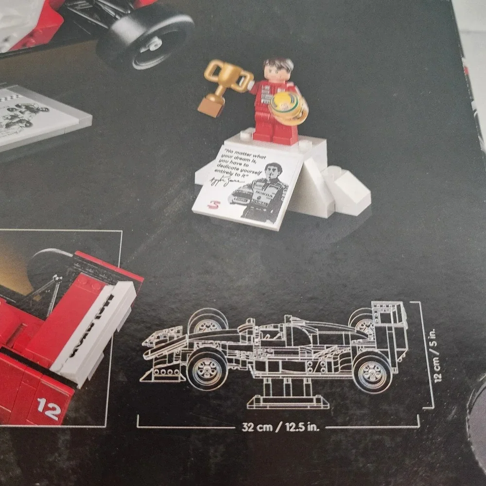 LEGO Icons 10330 McLaren MP4/4 & Ayrton Senna 693 Pcs NEW Sealed F1 Formula‎ 1
